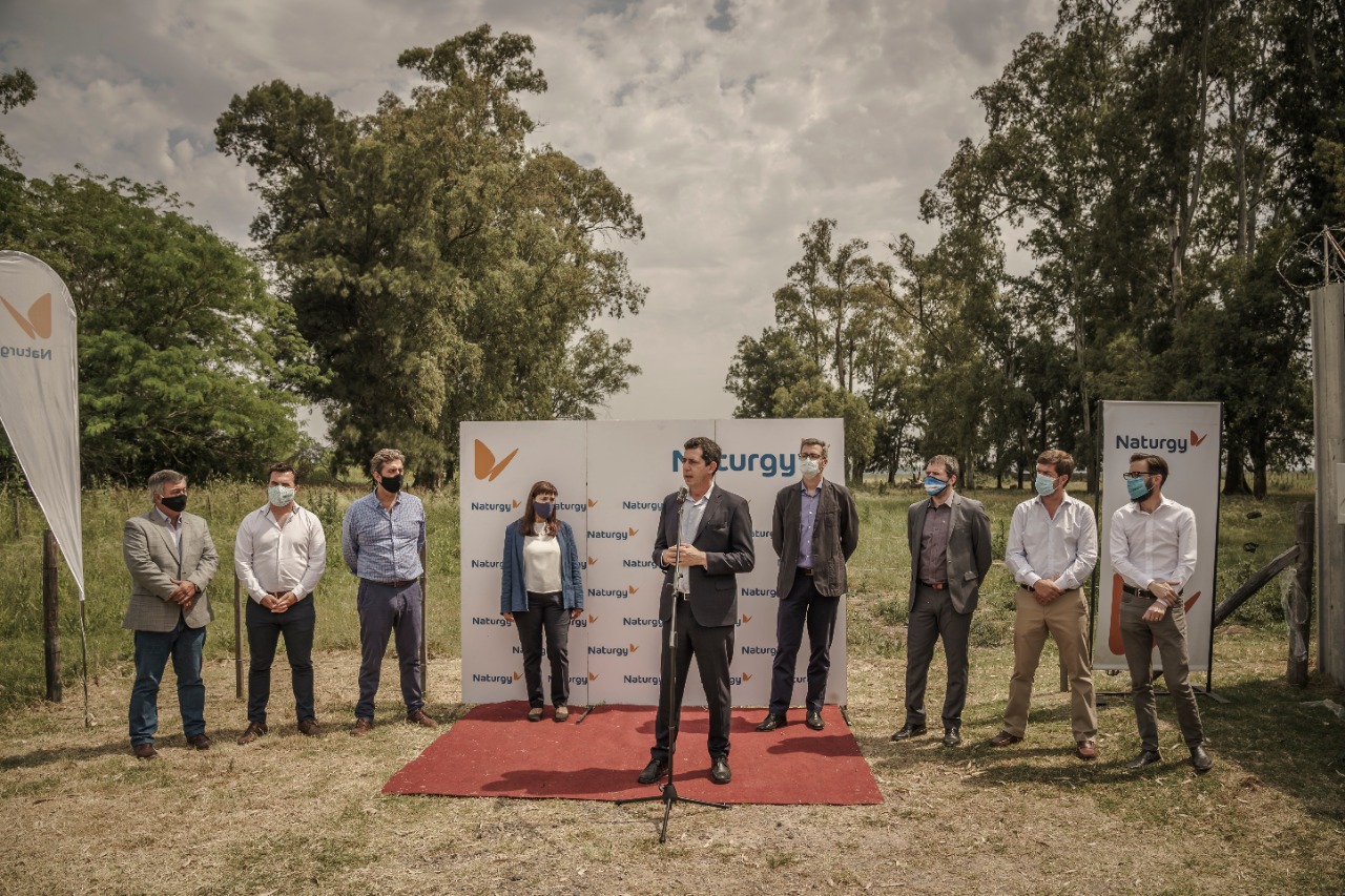 NATURGY: Inauguró obra para el sistema de alta presión de gas natural en Mercedes